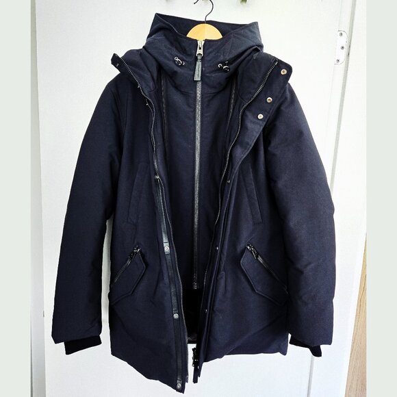 Mackage Elliot Heavyweight Down Parka with removable bib - Mens 36 - Picture 4 of 13